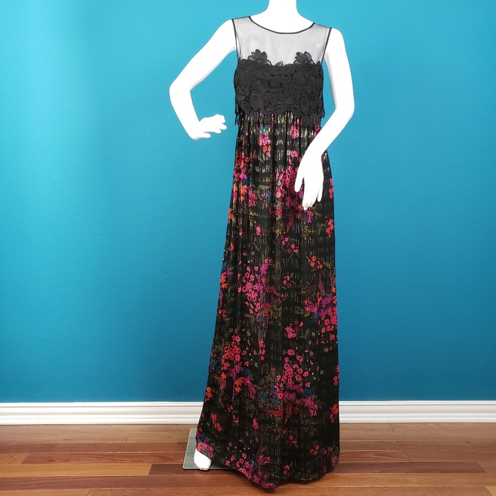 ๐๏ธ๐๐ฌ TRINA TURK Betton Silk Floral Maxi Dress // (NWT) - Picture 1 of 8